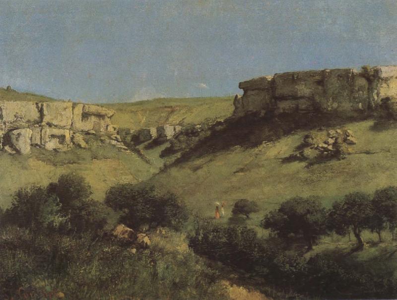 Gustave Courbet Valley